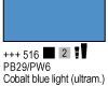 516 Cobalt Blue Light (Ultramarine)