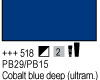 518 Cobalt Blue Deep (Ultramarine)