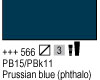566 Prussian Blue Phtalo