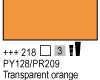 218 Transparent Orange