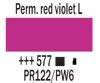 577 Permanent Red Violet Light