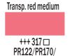 317 Transparent Red Medium