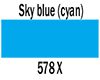 578 Sky Blue Cyan